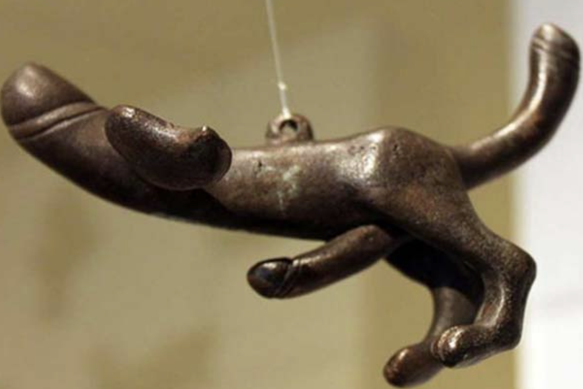 D—s were considered good luck charms for the Ancient Romans. Considering bells were also thought to bring about good fortune, wind chimes like these were placed throughout the home to keep negative forces as bay. 